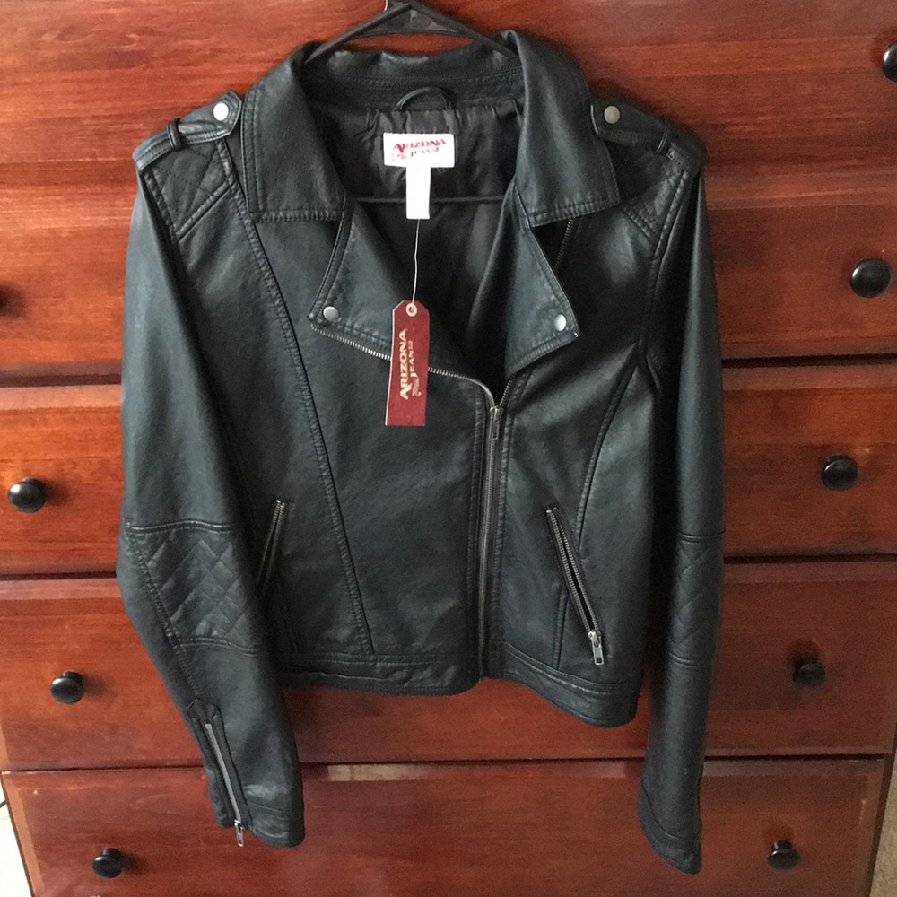 Arizona jeans leather jacket